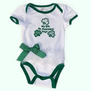 Baby’s First St Patrick’s Day Onesie Size 6-9M